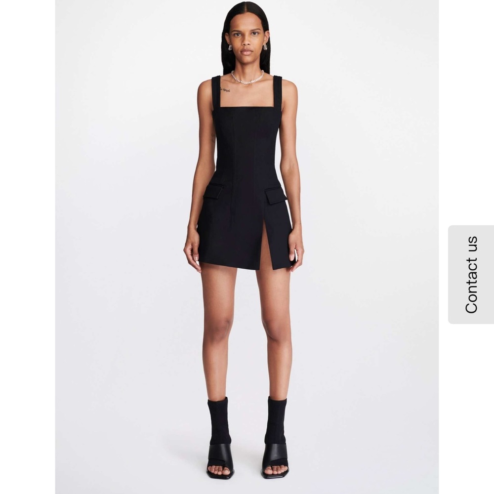 Dion Lee Black Mini Dress